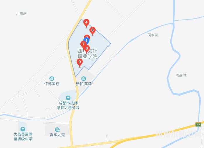 四川文軒職業(yè)幼兒師范學校地址在哪里