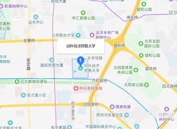 對外經(jīng)濟貿(mào)易幼兒師范大學(xué)地址在哪里