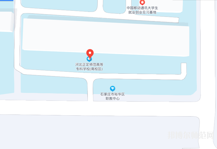 河北正定師范高等?？茖W(xué)校南校區(qū)2023年地址在哪里 